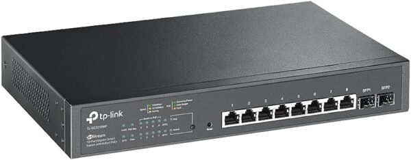 TP-Link Jetstream 10 Port Gigabit Smart Managed PoE switch